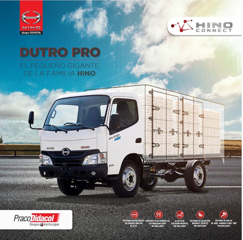 Hino Dutro Pro 2019, en promoción